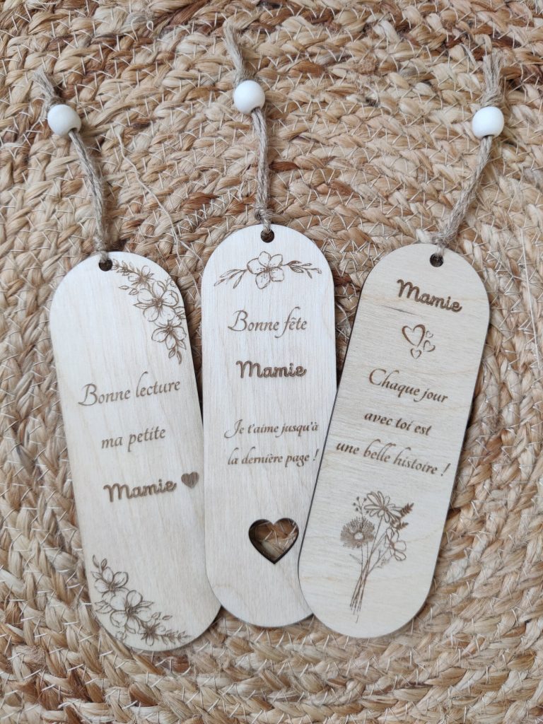 Marque page mamie
