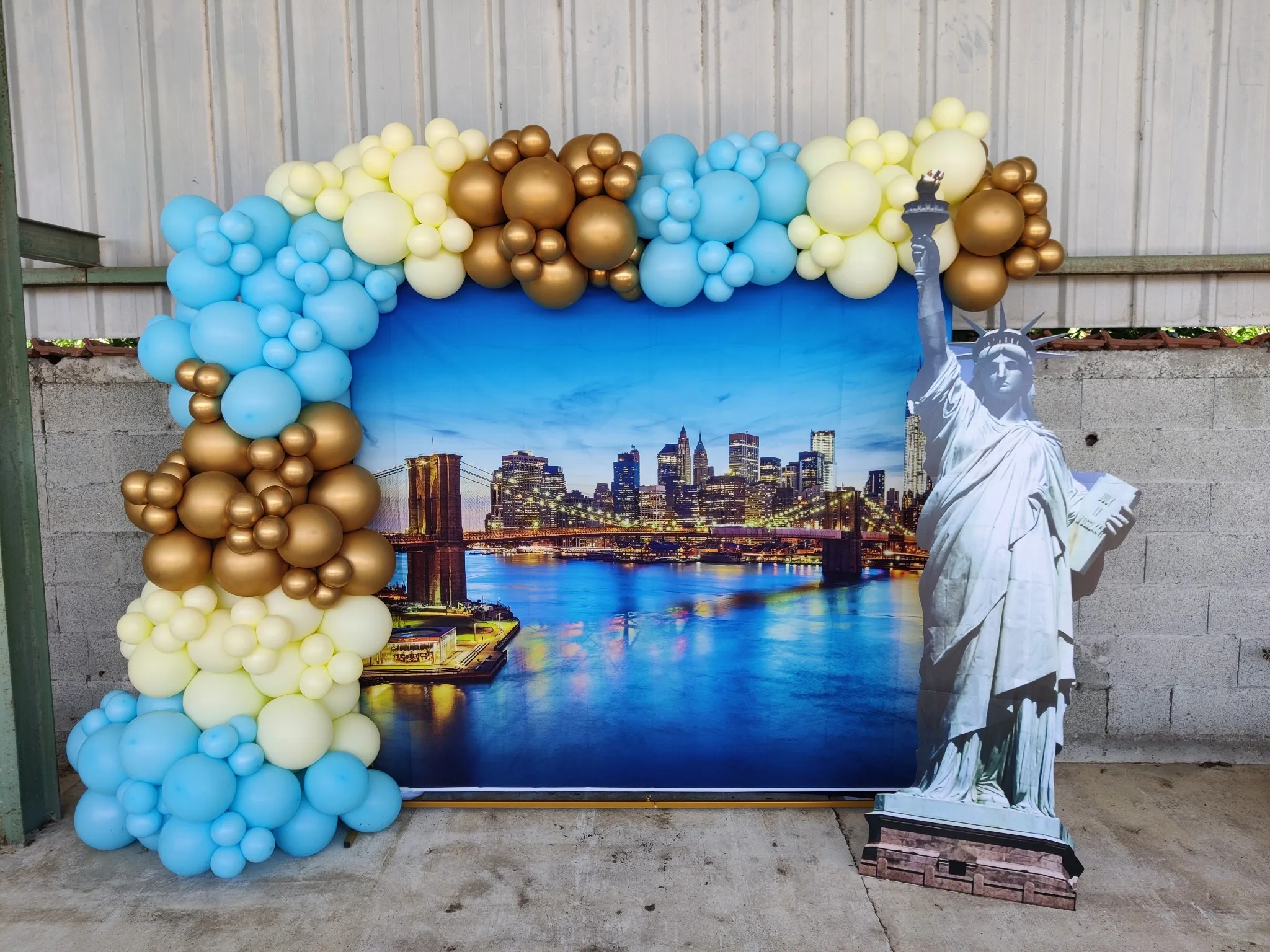 Arche rectangulaire décor New York