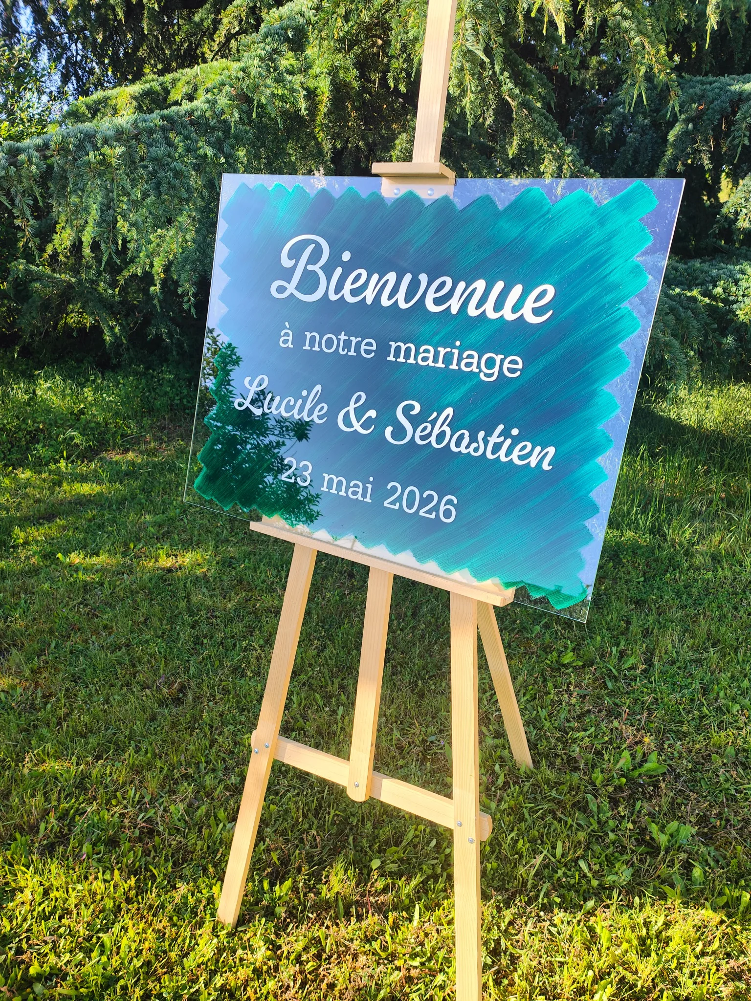 Chevalet en bois
